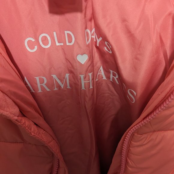 Noize Avalon x Jillian Harris Pink Puffer L NWT - Picture 4 of 5